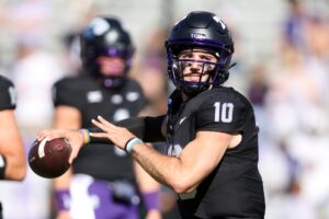 Read more about the article Louisiana hopes to slow TCU’s Josh Hoover in New Mexico Bowl