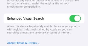 Read more about the article Is your iPhone sharing photos with Apple by default?