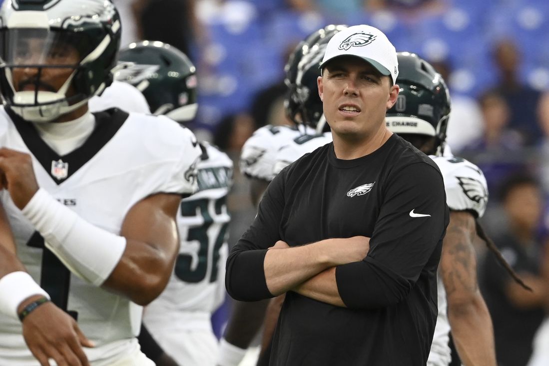 You are currently viewing Eagles OC, QB on same page before wild-card game