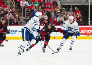 Read more about the article Jordan Staal’s hat trick propels Hurricanes past Leafs