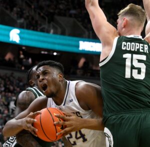 Read more about the article No. 16 Michigan State’s defense shuts down Washington