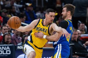 Read more about the article Pacers outlast short-handed Warriors for 5th straight win