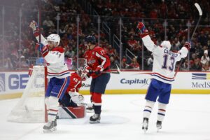 Read more about the article NHL roundup: Nick Suzuki, Habs nip Caps in OT