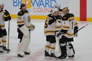 Read more about the article NHL roundup: Bruins net last-second OT goal to edge Panthers