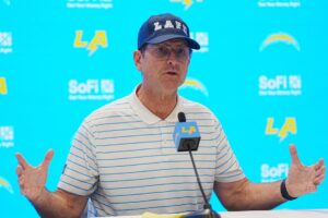 Read more about the article Chargers coach Jim Harbaugh to undergo two procedures