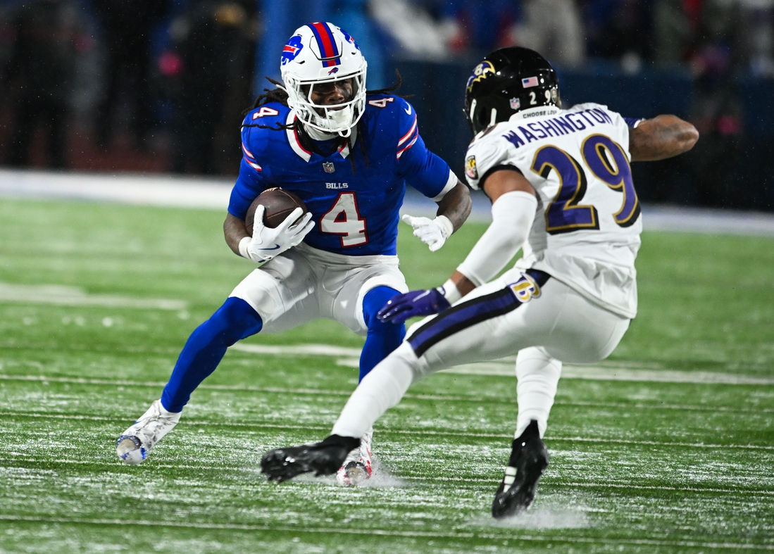 You are currently viewing Bills’ James Cook replaces Derrick Henry on Pro Bowl roster