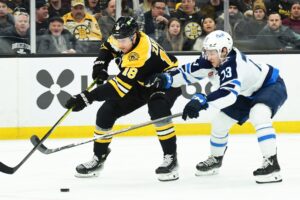 Read more about the article Parker Ford scores in NHL debut as Jets down Bruins