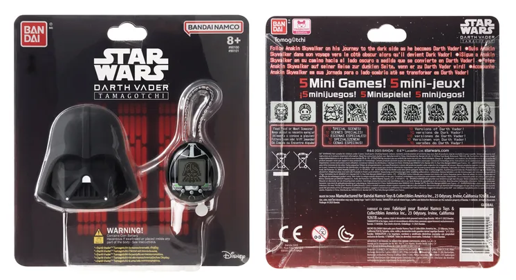 You are currently viewing Now you can raise Anakin Skywalker with this Darth Vader Tamagotchi