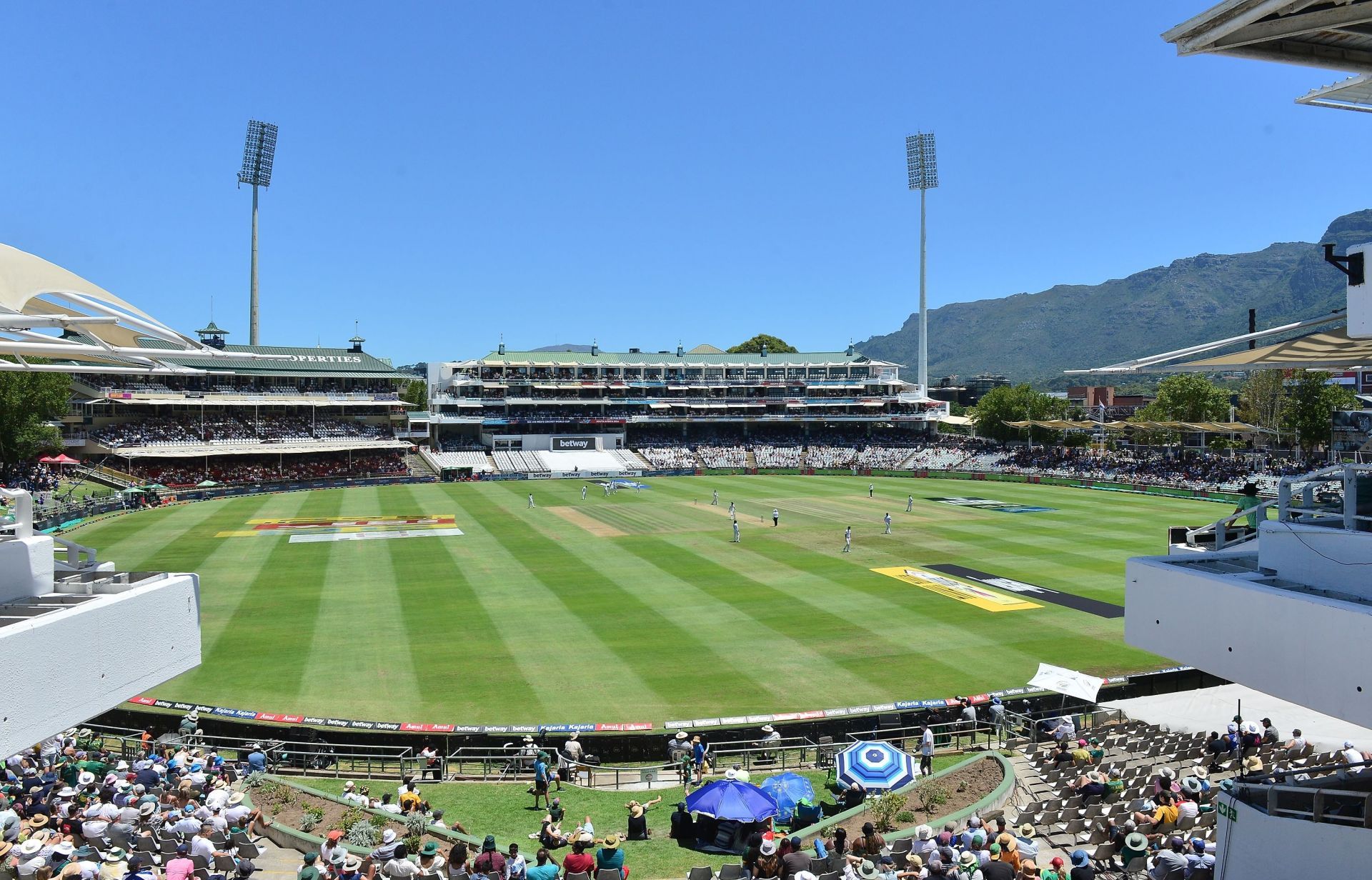 You are currently viewing Newlands, Cape Town, pitch history and Test records 