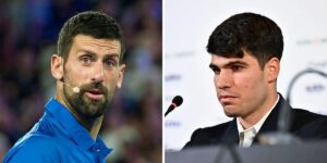 Read more about the article Novak Djokovic sends word of caution to Carlos Alcaraz over ‘thinking about history’