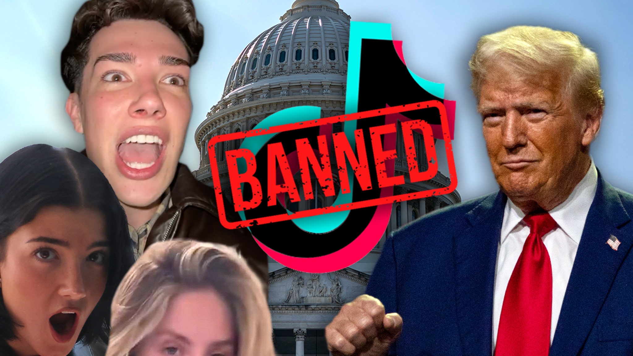 You are currently viewing TikTok Stars React to U.S. Ban As Donald Trump Declares ‘Save TikTok!’