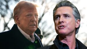 Read more about the article Trump Snubs Gavin Newsom In Schedule For L.A. Visit To Survey Wildfire Fire Damage