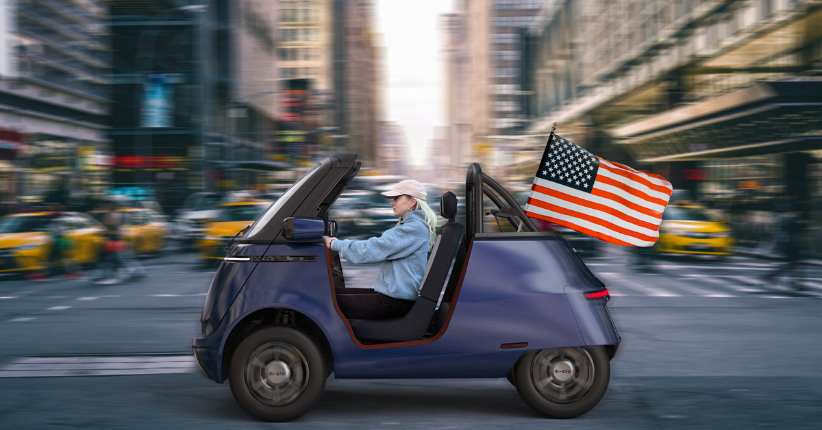 Read more about the article Microlino’s ‘anti-pickup truck’ is designed for Americans