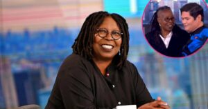 Read more about the article Whoopi Goldberg Interrupts ‘The View’ to Hug Guest Harvey Guillen