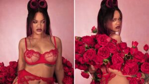 Read more about the article Rihanna Is Red Hot & Smokin’ In New Savage X Fenty Valentine’s Drop