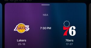 Read more about the article Apple’s Sports app now tells you where you can watch nationally broadcast games