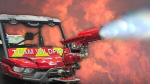 Read more about the article Epic Jet Engine-Mounted Truck Built to Fight L.A. Wildfires, Push Back Winds