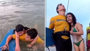 Read more about the article Olympic Kite Surfer Saves Drowning Swimmer, Tense Video