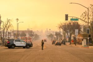 Read more about the article National Guard Hit Streets To Stop Looters, Fight Blaze