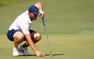 Read more about the article Sam Horsfield shoots day’s only bogey-free round, leads at LIV Golf Adelaide