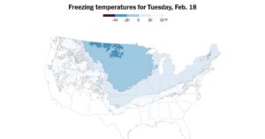 Read more about the article Arctic Air Could Bring Dangerous Temperatures to Parts of the U.S.