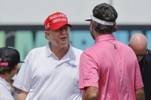 Read more about the article PGA Tour asks President Trump to mediate with Saudis