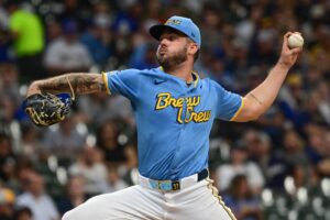 Read more about the article Brewers shut down LHP DL Hall (lat strain) for several weeks