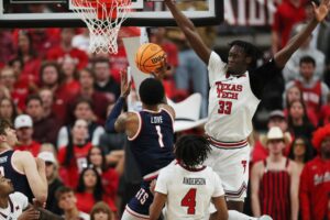 Read more about the article No. 13 Texas Tech chases season sweep at No. 20 Arizona