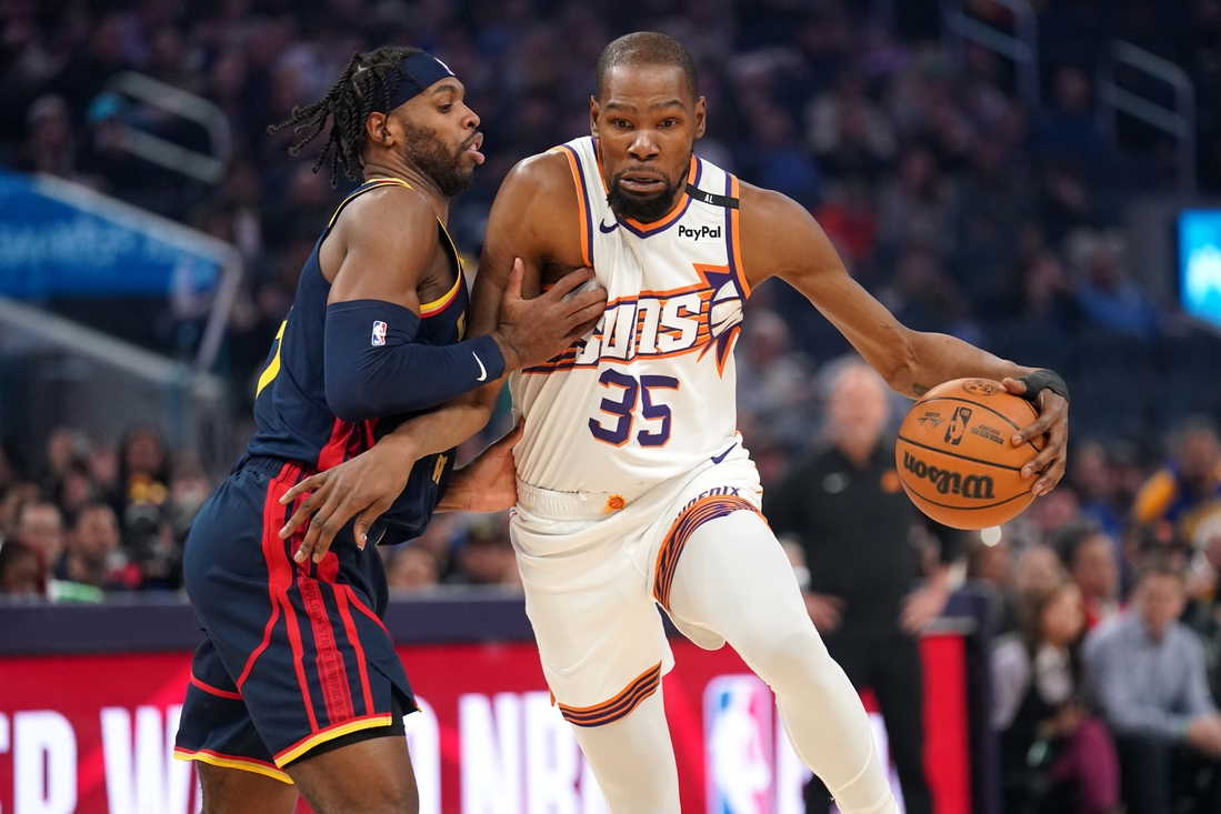 You are currently viewing Kevin Durant, Suns play first of two vs. Trail Blazers