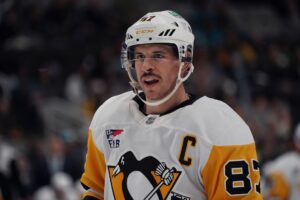 Read more about the article Penguins star Sidney Crosby ruled out vs. Rangers