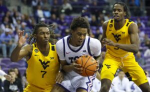 Read more about the article Vasean Allette’s double-double helps TCU outlast West Virginia