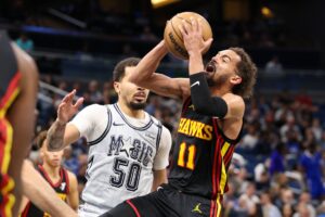 Read more about the article Trae Young ends big day by guiding Hawks past Magic