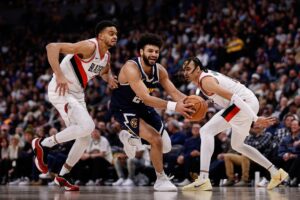 Read more about the article NBA roundup: Jamal Murray’s 55 lift Nuggets over Blazers