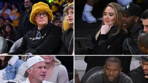 Read more about the article Luka Doncic Lakers Debut Draws Adele, Floyd Mayweather, Celebs