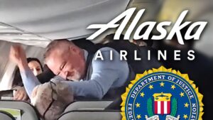 Read more about the article Alaska Airlines Incident on FBI Radar, Flight Crew Restrains Screaming Passenger