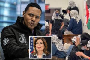 Read more about the article Rep. Ritchie Torres raps Gov. Hochul for foot-dragging on approving mask ban after latest anti-Israel protest on NYC campus