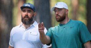 Read more about the article Jason and Travis Kelce Once Argued Over Naming Podcast ‘New Heights’