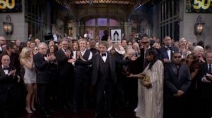 Read more about the article Lorne Michaels Gets Shout-Out As He Joins Curtain Call