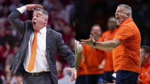 Read more about the article College hoops fans react to Bruce Pearl’s jab at Big Ten football