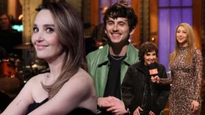 Read more about the article ‘SNL’s Chloe Fineman On Why She Didn’t Impersonate Timothée Chalamet & Why Actor “Wasn’t Really Having” Her Sketch Suggestions