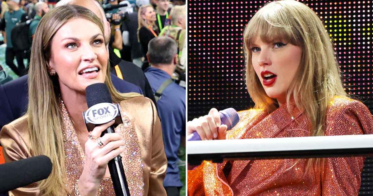 You are currently viewing Erin Andrews’ 2025 Super Bowl Outfit Was Inspired by Taylor Swift