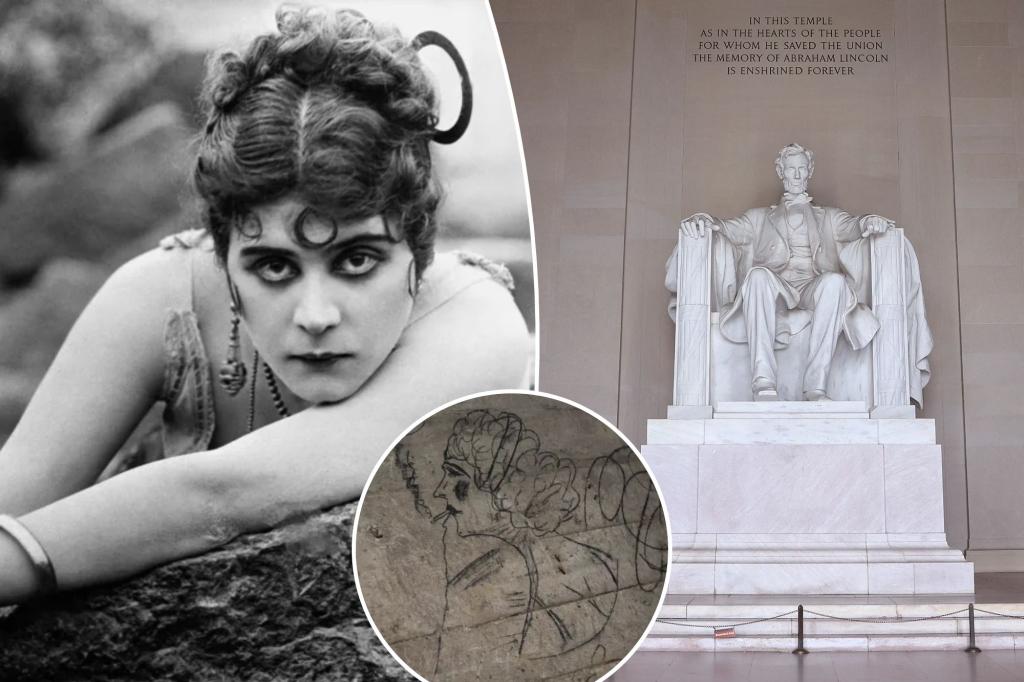 You are currently viewing Lincoln Memorial is hiding a sexy secret in its graffiti