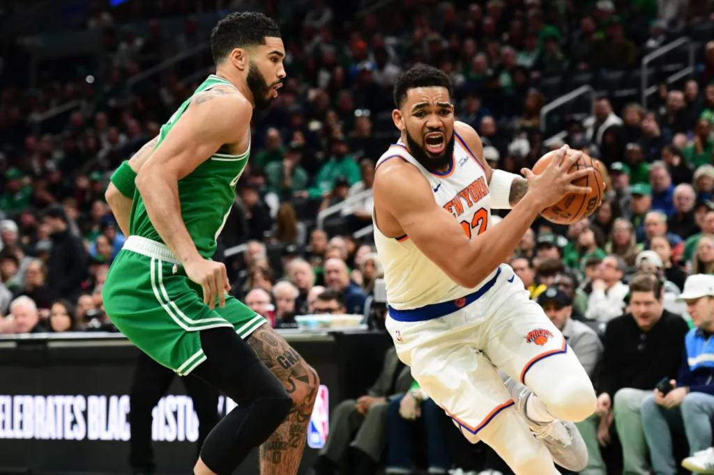 You are currently viewing Banged-up Karl-Anthony Towns may not play for Knicks vs. 76ers