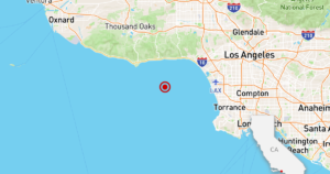 Read more about the article Small earthquake in Santa Monica Bay causes weak shaking along coast