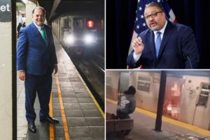 Read more about the article Patrick Timmins challenging Bragg in DA’s race vows to get tough on NYC subway crime