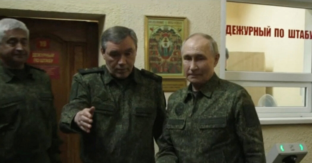 You are currently viewing Putin Visits Kursk to Cheer Russian Troops Trying to Oust Ukraine