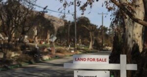 Read more about the article In Altadena and Pacific Palisades, burned lots are hitting the market