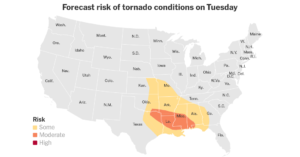 Read more about the article Sprawling System Brings Threat of Extreme Weather to Much of the U.S.