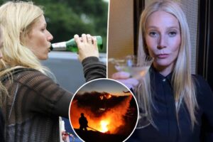 Read more about the article Gwyneth Paltrow’s menopause symptoms spiraled ‘out of control’ from drinking ‘every night’ during LA wildfires