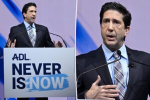 Read more about the article David Schwimmer urges Hollywood to stand against Jew hate